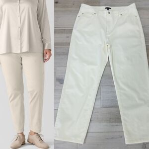 Eileen Fisher Organic Cotton Velveteen Pant Size 16 NWT